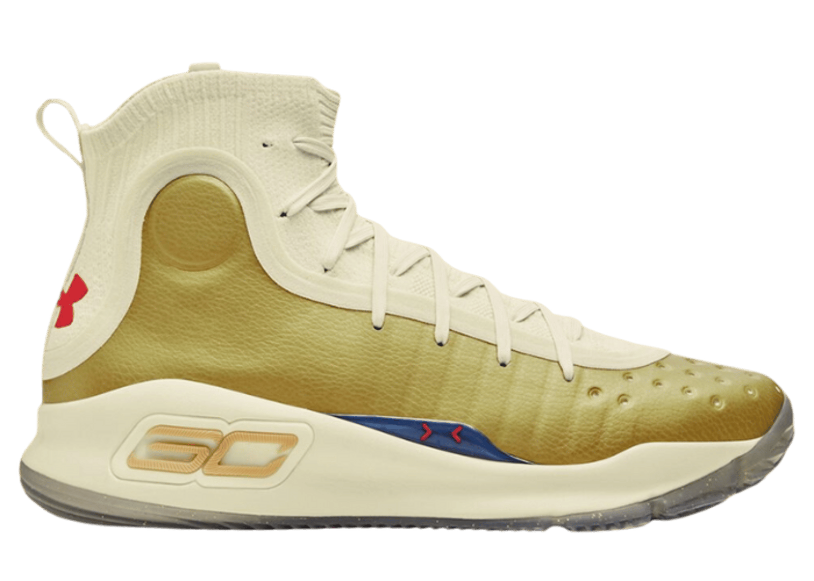 Under Armour Curry 4 Retro White Gold - 1298306-111 Under Armour Curry 4 Retro White Gold - 1298306-111